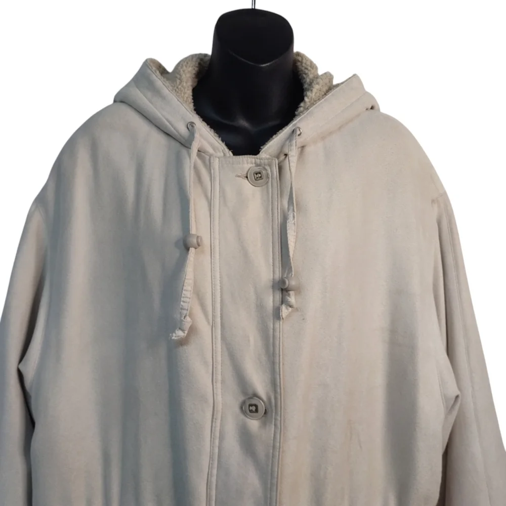 Forecaster of Boston Coat Women's Beige Tan Quilted Coat Size L - Picture 3 of 10